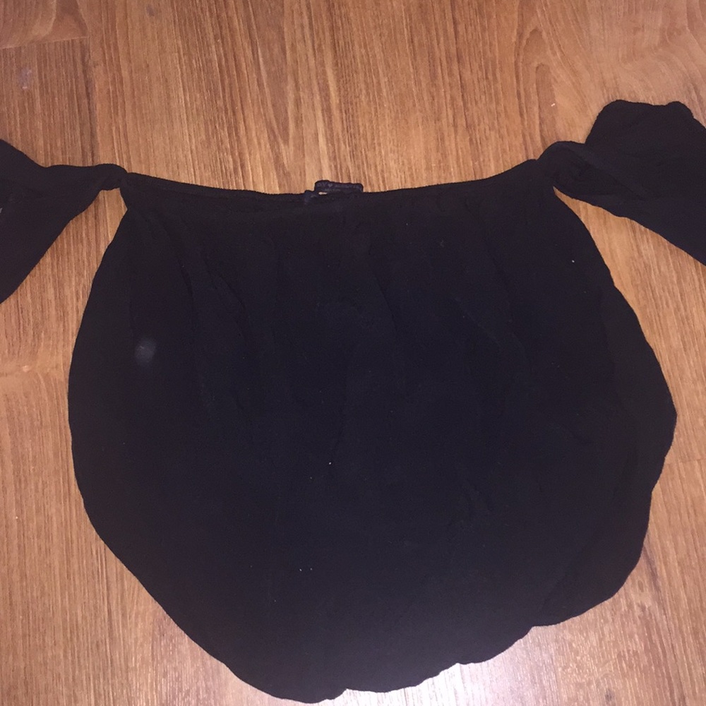 Brandy off the shoulder Black